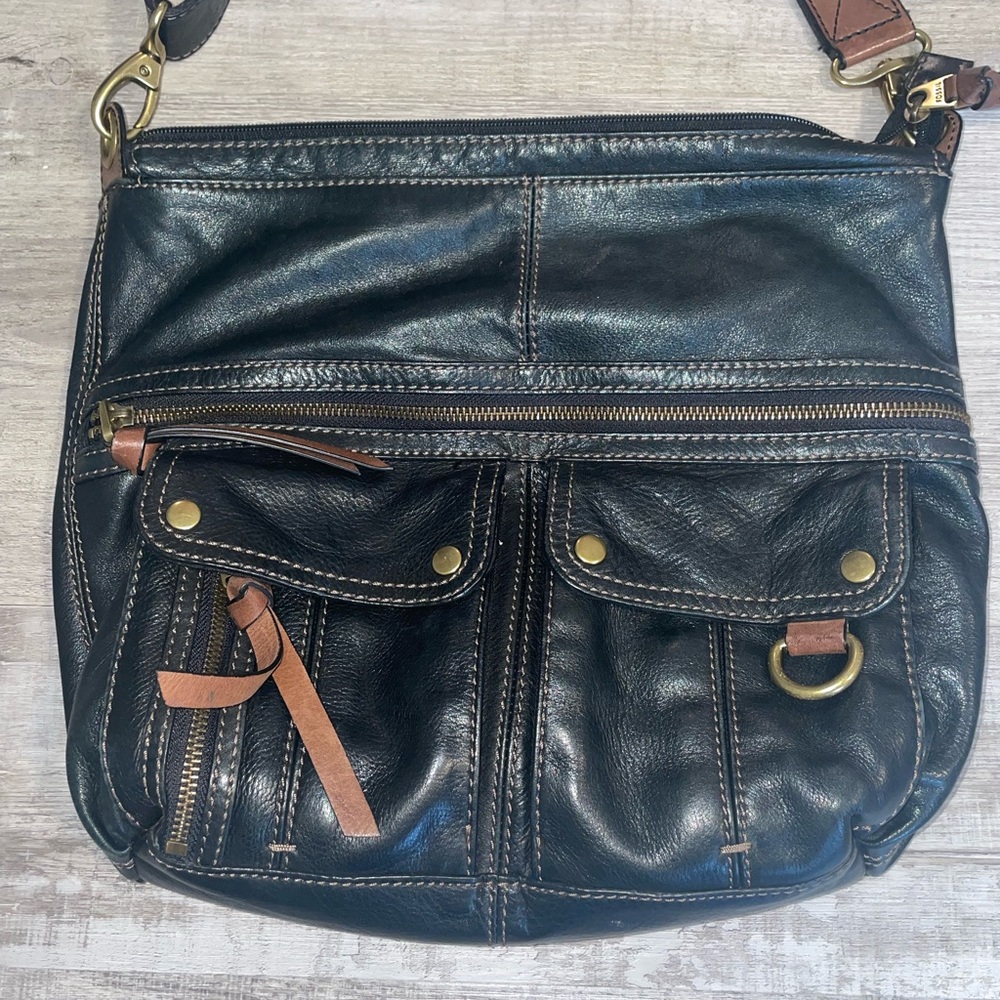 Large Fossil crossbody Purse